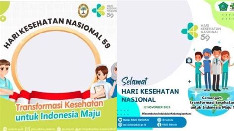 twibbon hari kesehatan nasional 2023